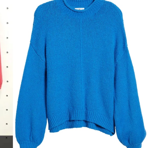 BP oversized mock turtleneck with ballon sleeved sweater - Picture 4 of 7